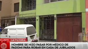 Los jubilados fueron dopados por un sujeto que se hizo pasar por un trabajador de Padomi