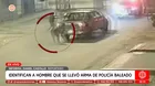 La Victoria: Identifican a joven que robó arma de policía baleado