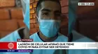 La Victoria: Ladrón de celular dijo tener COVID-19 para evitar su detención