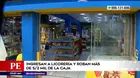 La Victoria: Ladrones robaron más de S/ 2 mil de caja de licorería