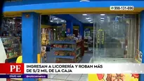 Asalto ocurrió en La Victoria. Foto y video: América Noticias