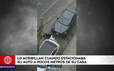 La Victoria: Lo acribillan cuando estacionaba su auto a pocos metros de su casa - Noticias de la-cabana