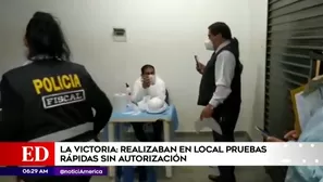 Ocurrió en La Victoria. América Noticias