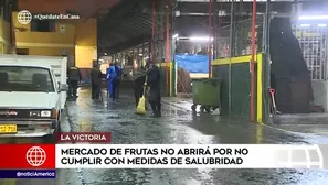 Mercado de Frutas de La Victoria.