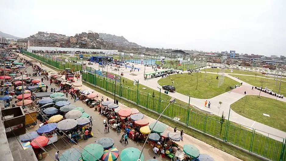 Parque del Migrante. Foto: archivo El Comercio