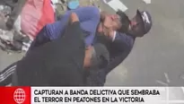 Capturan a banda de delincuentes. 