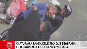 Capturan a banda de delincuentes. 