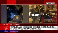 Operativo policial en La Victoria. Foto y video: América Noticias