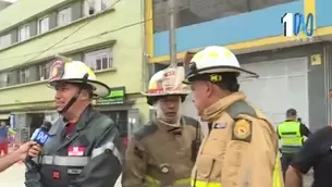 Bomberos controlan incendio en la cuadra 9 de Parinacochas en La Victoria