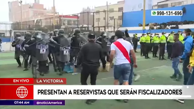 La Victoria: Reservistas de las FF. AA. serán fiscalizadores para luchar contra mafias