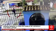 La Victoria: Roban laptop en casa de familia de Gianluca Lapadula