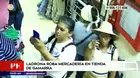 La Victoria: Roban mercadería valorizada en más de S/ 1500 en tienda de Gamarra