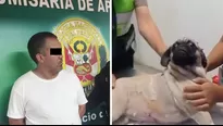 El sujeto cuenta con varios antecedentes policiales y con una requisitoria. / Video: Canal N