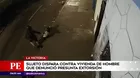 La Victoria: Sujeto dispara contra vivienda de hombre 