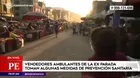 La Victoria: Vendedores de exmercado La Parada se protegen del coronavirus