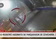 Video del asesinato de parqueador de cevichería en Chorrillos