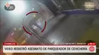 Video del asesinato de parqueador de cevichería en Chorrillos
