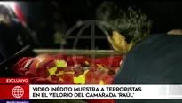 Velorio del camarada 'Raúl'. América TV