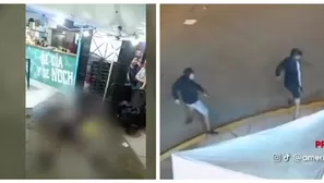 Video muestra asesinato de mototaxista en cevichería de SMP/ América Noticias