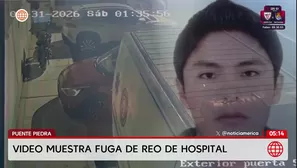 Video muestra fuga de reo de hospital en Puente Piedra. Foto y video: América Noticias