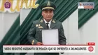 Video registró asesinato de policía en San Martín de Porres