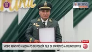 Video registró asesinato de policía en San Martín de Porres