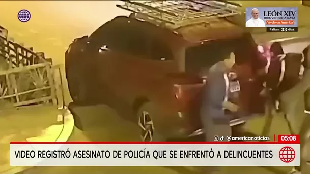 Video registró asesinato de policía que enfrentó a delincuentes en San Martín de Porres. Foto: América Noticias Video registró asesinato de policía que enfrentó a delincuentes en San Martín de Porres. Foto: América Noticias
