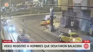 Video registró a hombres que desataron balacera en San Luis