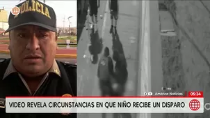 Video revela circunstancias en que niño recibe un diparo en Huacho. Foto y video: América Noticias