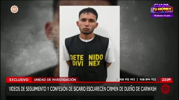 Detienen a pareja y sicario por asesinato de dueño de car wash en San Juan de Lurigancho Detienen a pareja y sicario por asesinato de dueño de car wash en San Juan de Lurigancho
