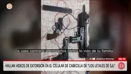 Videos de extorsión en celular de cabecilla de Los letales de SJL