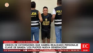 Videos exclusivos de las extorsiones de Los pulpos nueva generación. Foto y video: Unidad de investigación