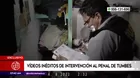 Videos inéditos de intervención en penal de Tumbes