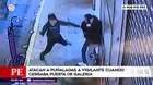 Vigilante fue atacado a puñaladas cuando cerraba galería