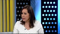 Vílchez detalló que se busca tener un solo informe que sea auditable. Foto y video: Canal N