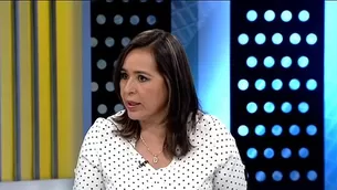 Vílchez detalló que se busca tener un solo informe que sea auditable. Foto y video: Canal N