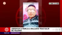 Asesinato en Villa María del Triunfo. Foto y video: América Noticias