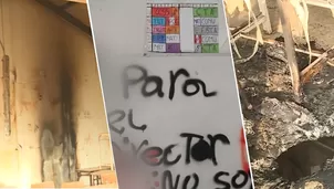 Villa María del Triunfo: Denuncian ataque vandálico contra colegio por cuarta vez - Foto y video: América Noticias