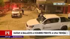 Villa María del Triunfo: Hombre asesinado a balazos frente a una tienda