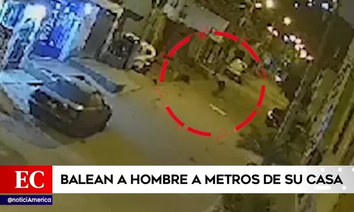 Villa María del Triunfo: Hombre fue baleado en la puerta de su casa
