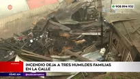 Incendio en Villa María del Triunfo. Foto y video: América Noticias