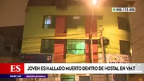 Hombre murió en un hostal.