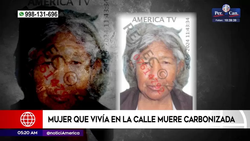 Villa María del Triunfo: Mujer que vivía en la calle murió carbonizada