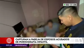 Captura en Villa María del Triunfo. Foto y video: América Noticias