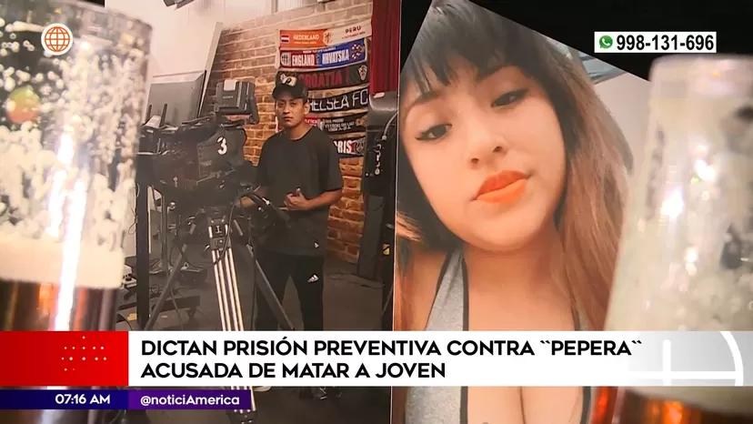 Villa María del Triunfo: Prisión preventiva contra pepera acusada de matar a joven