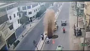 Fuga de gas en Villa el Salvador | Video: América Noticias