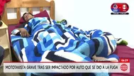 Villa El Salvador: Auto atropella a mototaxista y se da a la fuga