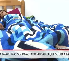 Auto atropella a mototaxista y se da a la fuga en Villa El Salvador. Foto y video: América Noticias
