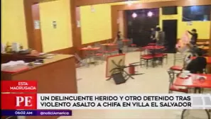 Asalto en Chifa de VES. América Noticias