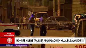 Hombre fue asesinado en Villa El Salvador.